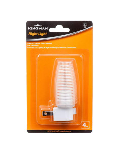 Luz Nocturna Enchufable Kingman 4W Blanca Cálida Certificada UL