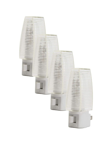 Luz Nocturna Enchufable Kingman 4W Blanca Cálida Certificada UL