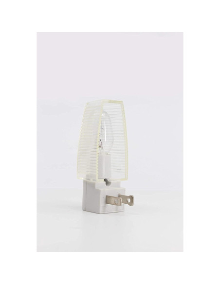 Luz Nocturna Enchufable Kingman 4W Blanca Cálida Certificada UL