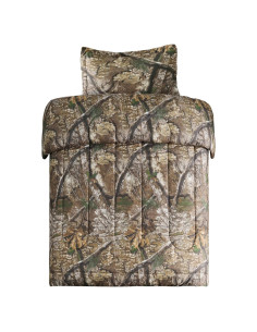 Conjunto Edredón Twin VISI-ONE Camo APX Microfibra 2 Piezas