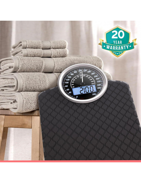 Báscula Híbrida Adamson Digital y Analógica hasta 180kg