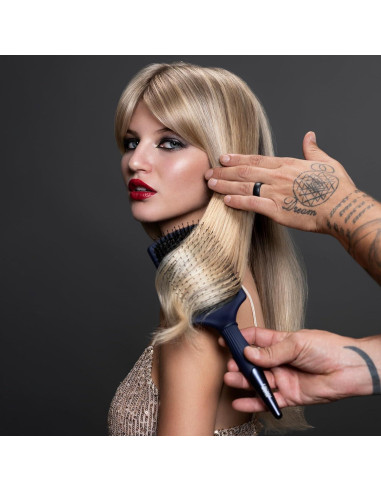 Cepillo Paddle de Cerda de Jabalí Fromm Intuition Glosser Azul