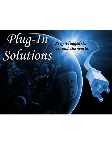 Adaptador de Viaje Universal Plug In Solutions Tipo E e I - 2 Piezas