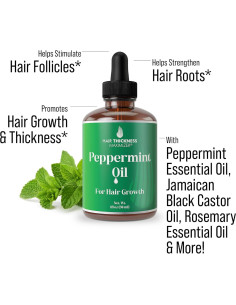 Aceite de Crecimiento Capilar de Menta Maximizador 30ml 2