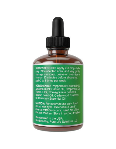 Aceite de Crecimiento Capilar de Menta Maximizador 30ml