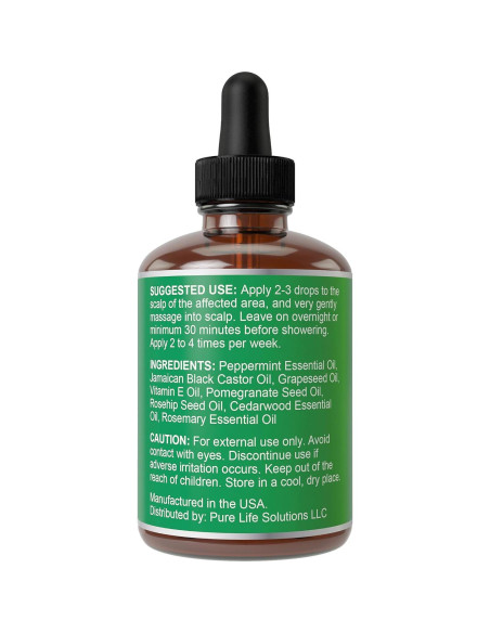 Aceite de Crecimiento Capilar de Menta Maximizador 30ml
