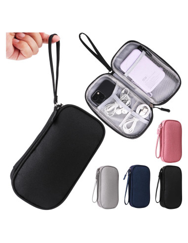 Organizador de Cables KINMINGZHU Negro 18.24x11cm