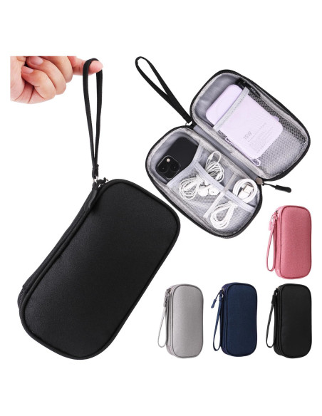 Organizador de Cables KINMINGZHU Negro 18.24x11cm