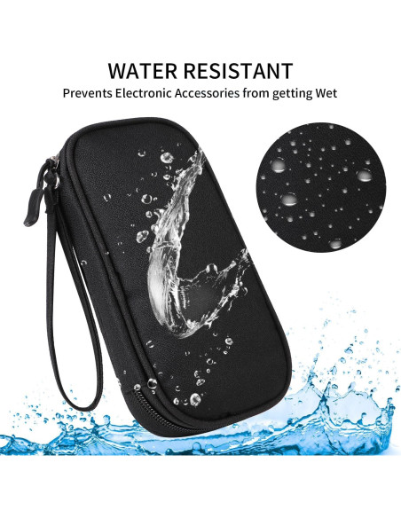 Organizador de Cables KINMINGZHU Negro 18.24x11cm