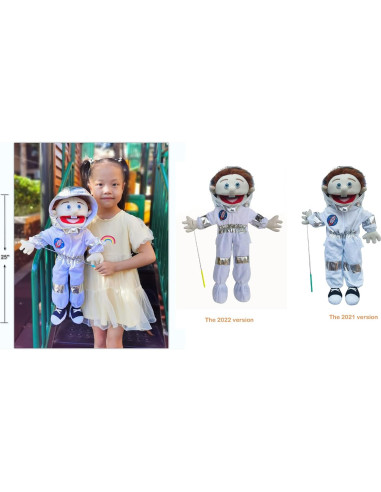 Marioneta Astronauta Rodayna 63.5 cm con Boca Movible