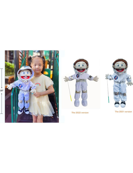 Marioneta Astronauta Rodayna 63.5 cm con Boca Movible