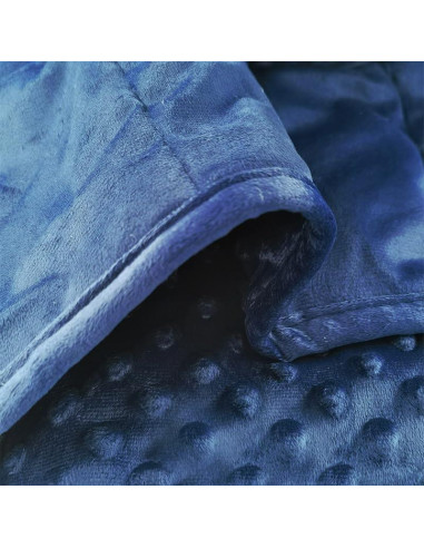 Manta con peso reversible ALANSMA 89x122cm 2.5kg Azul
