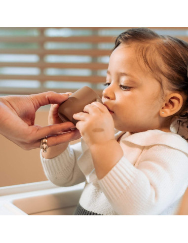 Tazas de Silicona para Destete Bebé BraveJusticeKidsCo. 2 Unidades