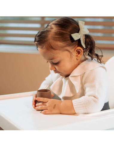 Tazas de Silicona para Destete Bebé BraveJusticeKidsCo. 2 Unidades
