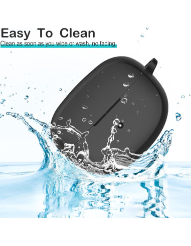 Funda USTIYA para Bose QuietComfort Ultra Silicona Negra