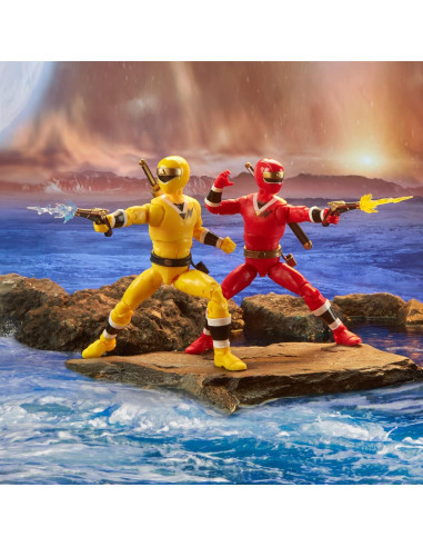 Figuras de Acción Power Rangers Lightning 5 Piezas 15 cm