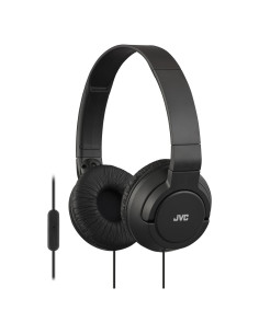 Auriculares Plegables JVC HASR185B con Micrófono Negro