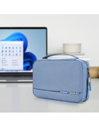 Bolsa Organizadora de Cables CAAORDKSO Azul Impermeable 24x15.7cm