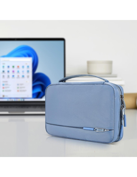 Bolsa Organizadora de Cables CAAORDKSO Azul Impermeable 24x15.7cm Bolsa Organizadora de Cables CAAORDKSO Azul Impermeable 24x15.7cm