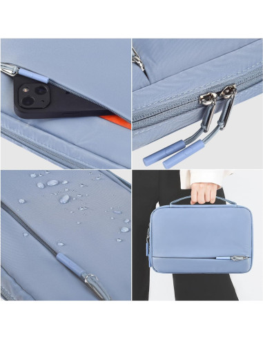 Bolsa Organizadora de Cables CAAORDKSO Azul Impermeable 24x15.7cm