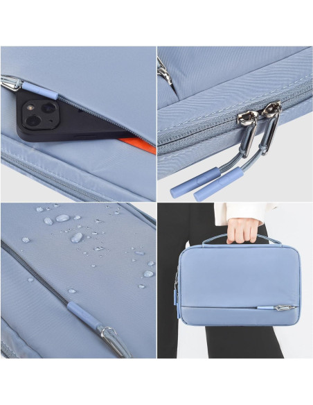 Bolsa Organizadora de Cables CAAORDKSO Azul Impermeable 24x15.7cm Bolsa Organizadora de Cables CAAORDKSO Azul Impermeable 24x15.7cm