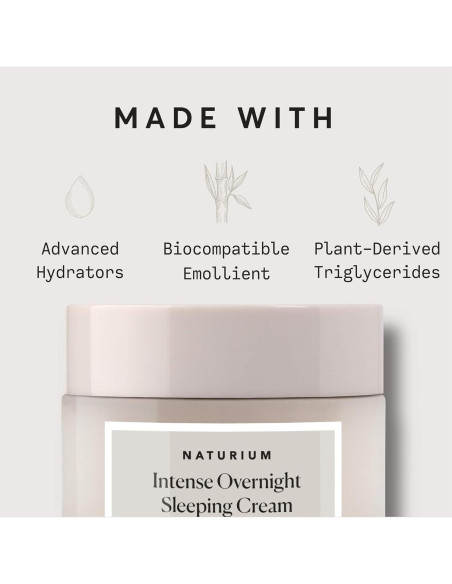 Crema de Noche Intensiva Naturium 48.19 g Hidratante Antienvejecimiento