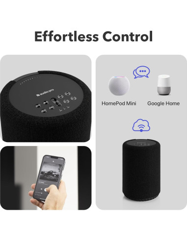 Altavoz Inalámbrico Audio Pro A10 MKII WiiM 50W Bluetooth WiFi