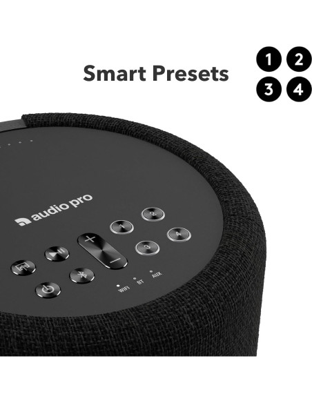 Altavoz Inalámbrico Audio Pro A10 MKII WiiM 50W Bluetooth WiFi