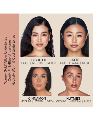 Base Mineral Suelta Bellapierre SPF 15 - 9.07 g - Porcelana