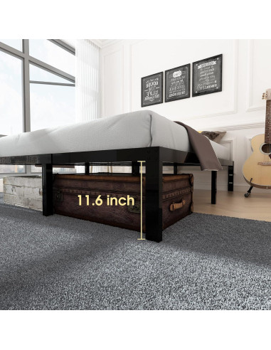 Estructura de Cama Individual 45MinST Carga Pesada 1633kg 14cm