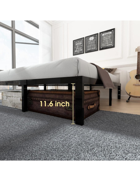 Estructura de Cama Individual 45MinST Carga Pesada 1633kg 14cm