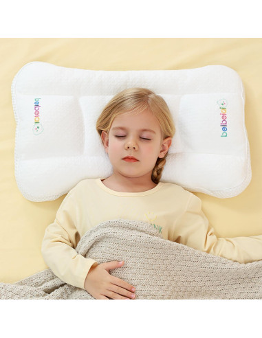 Almohada Ergonómica Hebove para Niños 1-3 Años Lavable
