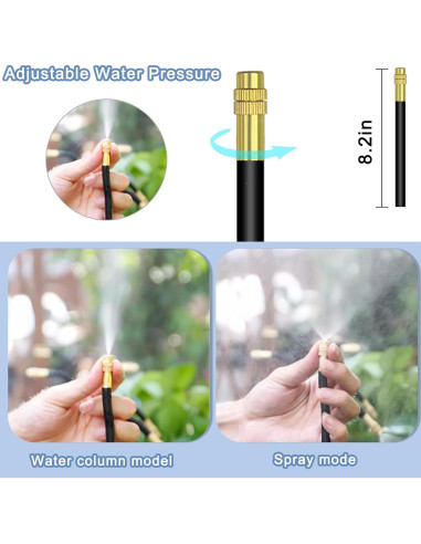 Kit de Riego por Goteo Suyeah 15m Automático Flexible