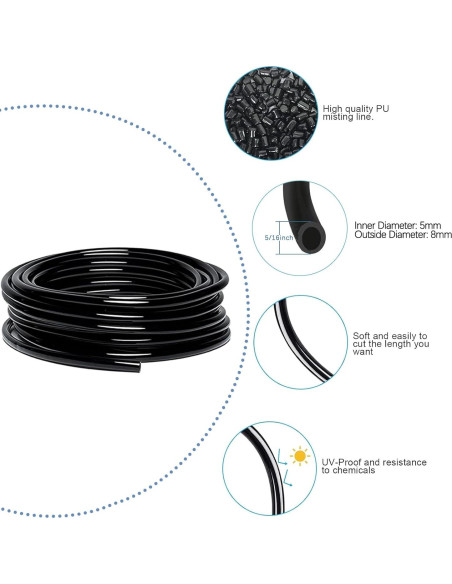 Kit de Riego por Goteo Suyeah 15m Automático Flexible Kit de Riego por Goteo Suyeah 15m Automático Flexible