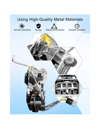Actuador Cerradura Puerta Eléctrica QNHEAY Toyota Tacoma 98-04