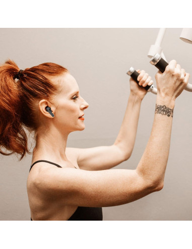 Puntas de Repuesto kwmobile para JBL Live Pro 2 TWS - 6 Pzas - Espuma de Memoria - Negro