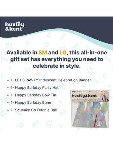 Sombrero de Fiesta Huxley & Kent para Perros y Gatos - Pequeño