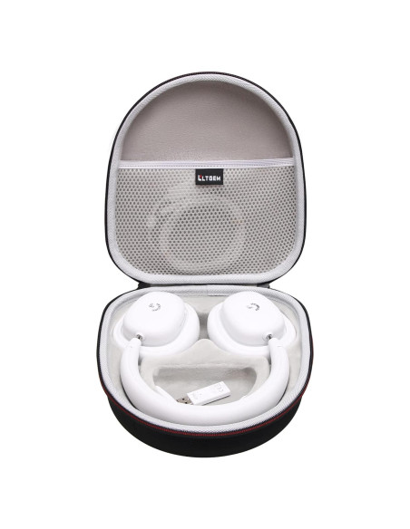 Funda Dura LTGEM para Auriculares Logitech G735 - Negro