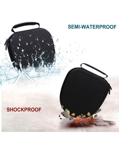 Funda Dura LTGEM para Auriculares Logitech G735 - Negro