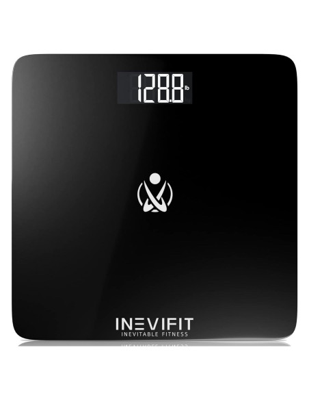 Báscula de Baño Digital INEVIFIT 181 kg Vidrio Templado