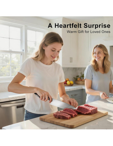 Cuchillo de Chef 20 cm YONOVAK Acero Alemán Antideslizante