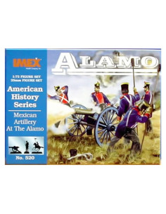 Kit de Modelo Artillería Mexicana 1/72 IMEX 39 Piezas