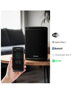 Altavoz RIVA Arena Hi-Fi Bluetooth 50W Multiroom Negro 2