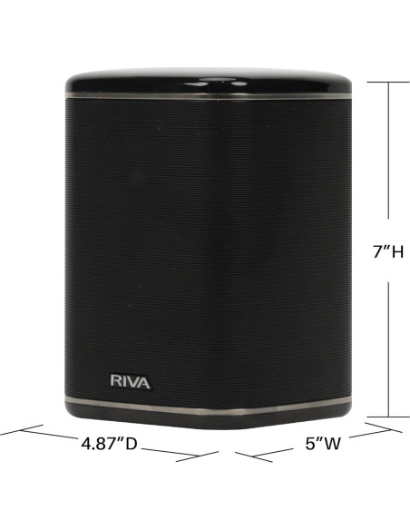 Altavoz RIVA Arena Hi-Fi Bluetooth 50W Multiroom Negro Altavoz RIVA Arena Hi-Fi Bluetooth 50W Multiroom Negro