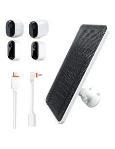 Cargador Solar AYIIFEI para Cámara Arlo Essential 2K - 4m Cable