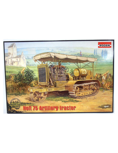 Kit de Modelo Roden 1/35 Tractor de Artillería Holt 75