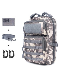 Bolsa Molle Táctica Tacticool Compacta EDC 5 Bolsillos