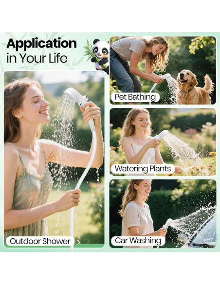 Ducha de Camping Portátil MarvinnanSlyke 10500mAh IPX7