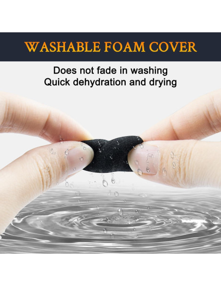 Funda de Micrófono SOULWIT para Auriculares JBL Quantum - Negro