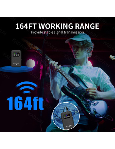 Sistema de Monitoreo In-Ear Inalámbrico Kadjuh M7 50m